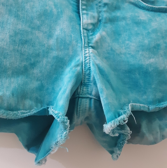 ☀Blue Mini Shorts - Picture 10 of 16